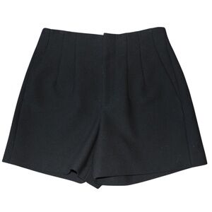 Zara Black High Waisted Shorts Size S